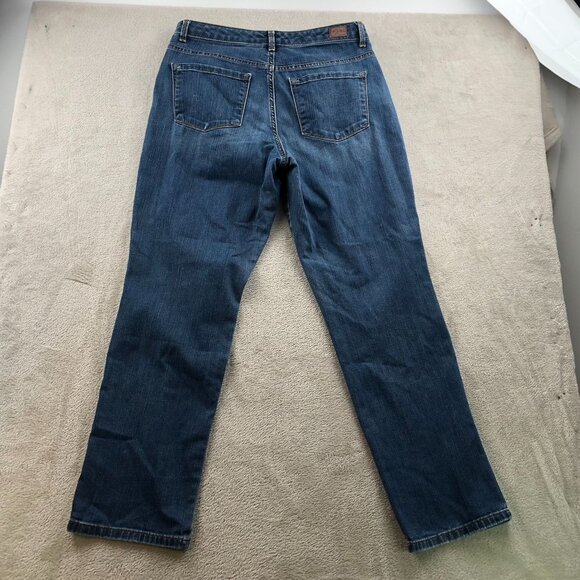 Lee Women's Jeans Size  33x30 Measured Relaxed Fit Straight Leg High Rise Blue - Picture 15 of 15